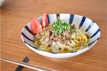 10月12日【豆乳の日】「ごまみそ豆乳和え麺」レシピ／麺類で不足しがちなタンパク質を補う