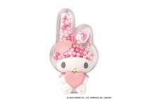 祝50周年【マイメロディ】“透明キラキラマスコット”（全6種）カプセルトイに登場！