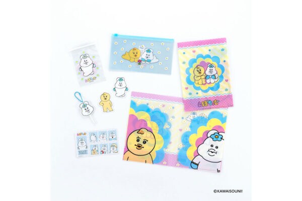 「んぽちゃむ」グッズが“100円ショップ”に登場！「自転車キーホルダー」「証明書風ステッカー」など（全12種）