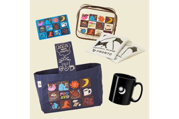 【福袋】元旦より「プロント」から初登場!イラストレーター「norahi」コラボグッズ入り(全3種)2000円分のプロントマネーギフトカードも付属!