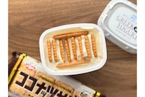 SNSでバズり中「ヨーグルト×ココナッツサブレ」で“ヘルシーチーズケーキ”が爆誕！？ “放置レシピ”に挑戦して、辛口レビュー！