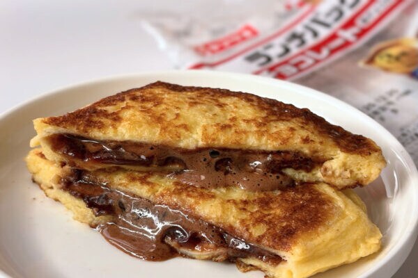 1分でしみしみ「ランチパック」でつくる超簡単フレンチトーストが絶品♪
