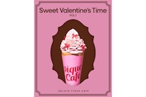 「ジェラートピケカフェ」バレンタイン限定メニュー、第1弾はフリル仕立てのキュートなクレープ（全2種）を発売！ほか、マシュマロ入りのホットチョコレートなど