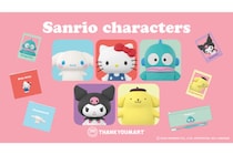 「サンキューマート」から3D風「サンリオキャラクターズ」が登場！ステッカー、歯ブラシセットなど（全16アイテム）