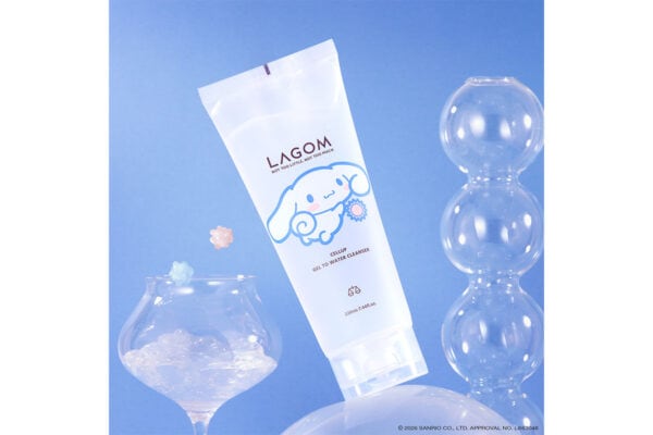 韓国スキンケア「ラゴム」×「シナモロール」ぷるぷるのゼリーのようなジェルタイプの“朝用洗顔料”ほか（全2種）限定パッケージで登場！
