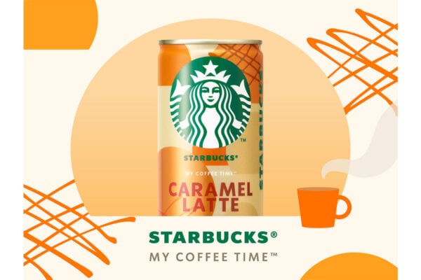 「スタバ」の缶コーヒーシリーズ「スターバックス MY COFFEE TIME」から、初のフレーバーラテ「キャラメルラテ」が新登場！