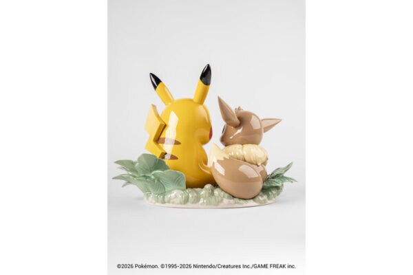 「ピカチュウとイーブイが100万円…」スペインの至宝・リヤドロが贈る《世界限定288体》最高級の芸術作品、爆誕！