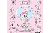 【エスターバニー】すでに品薄…！？ 《シールブック》大好調。 デコ向き大判サイズから、ちっちゃいサイズまで全384枚！ 収録