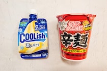 「はっ！？」　激辛カップ麺に【クーリッシュ】を入れる！？　公式認定レシピを試したら、想像以上の “神コラボ” だった！