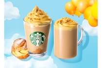 【スターバックス】「シュークリーム」フラペチーノ＆ラテが新登場！韓国のスタバで毎年春に人気のドリンクから着想を得た（全2品）