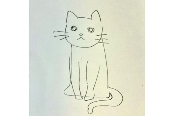 《猫のイラスト》を描きまくったら、「どこまで上手くなる？」　⇒ ひたすら描いた結果…　画力の “ビフォアフ” に反響！　「すごいすごい」