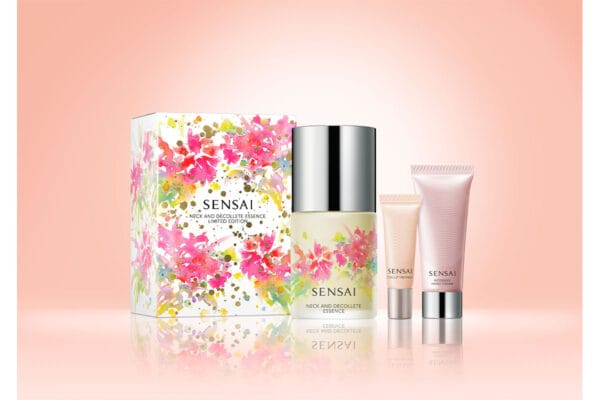 欧州でも人気「SENSAI」エッセンスが春限定デザインで登場！ネック・デコルテ・口もとまでケアできる豪華セット