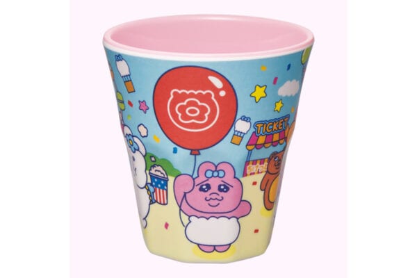 【おぱんちゅうさぎ】お弁当箱・コップ・お箸…　新グッズ全10種！　楽しげな遊園地イラスト