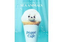 「ジェラート ピケ カフェ」"あざらしスイーツ"が進化して帰ってきた！“海の生き物”をモチーフにした（全4品）が登場