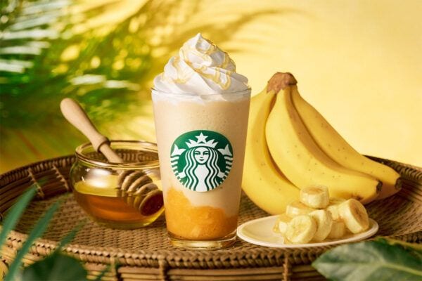 【スタバ新作】“じゅわっととろける”「ハニー バナナ フラペチーノ」初夏のご褒美ドリンクが登場！