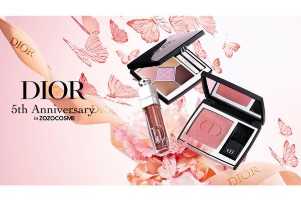 「ディオール」が「ZOZOCOSME」に登場5周年！日本初の限定色やヘアクリップ付き特別セットが6月25日より販売開始
