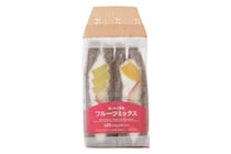 ココア食パン×3種のフルーツ「セブン-イレブン」夏のスイーツサンド「フルーツミックス」518円が新登場！