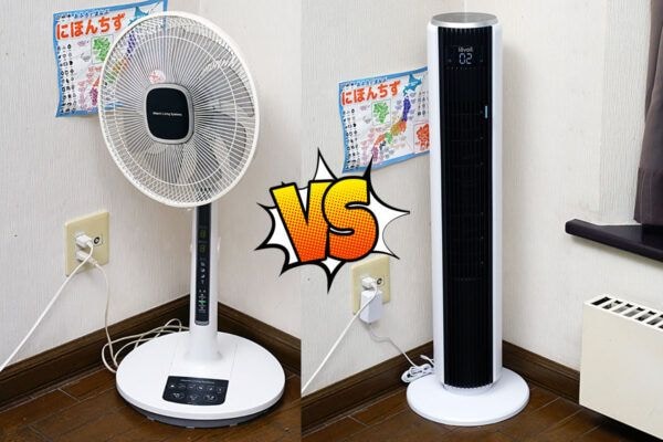 「風が遅れてやってくる?」「扇風機との違いは?」タワーファンを使って気づいた“不思議な違和感”と納得の理由