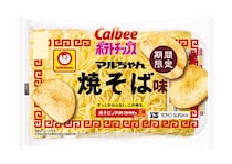 「マルちゃん焼そば」＆「ワンタンしょうゆ味」が「カルビー ポテトチップス」とコラボ！コンビニ限定で登場
