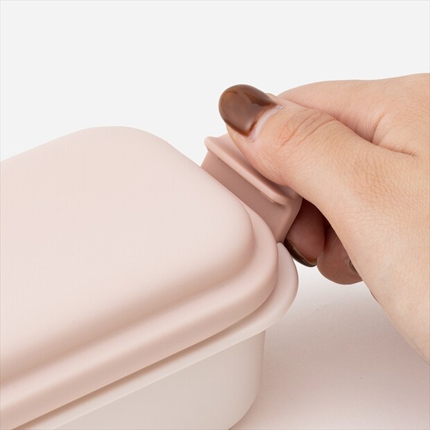 楽に洗えてふんわりランチボックス ネイル