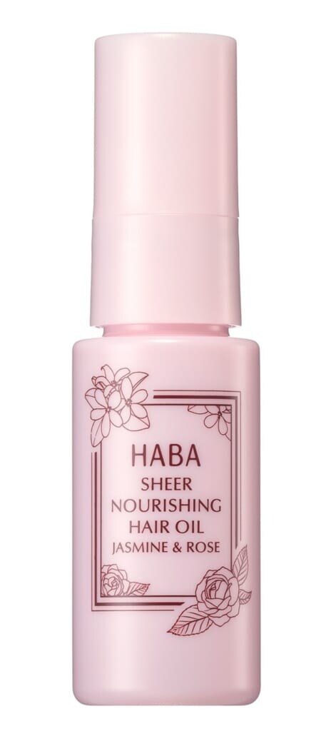 さらさらしっとりヘアオイル(ジャスミン・ローズ)　［髪用美容オイル］　28mL