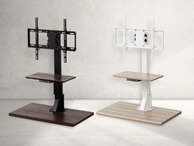 電動昇降テレビスタンド