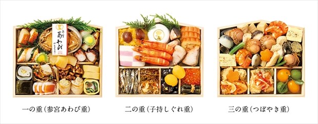 参宮おせち絵馬三段重　福祥
