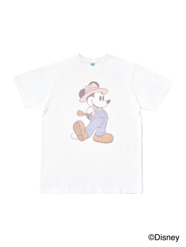 HIRAIDAI / “Mickey Mouse” Vintage Style TEE [WHITE]