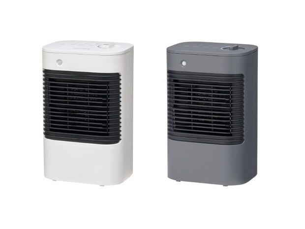 ロング電源コードの脱衣所用セラミックヒーター YKT-S640GM