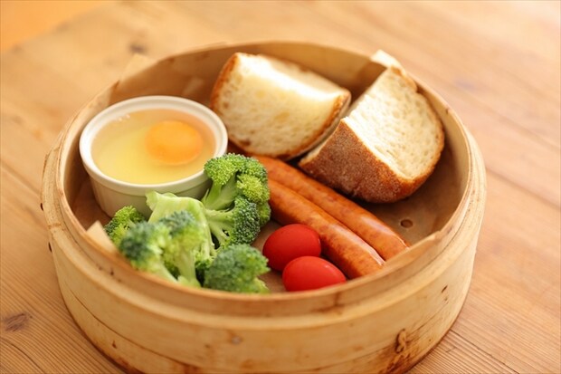 ふかふか&もちもちのパンに変身「朝食プレート」作り方②