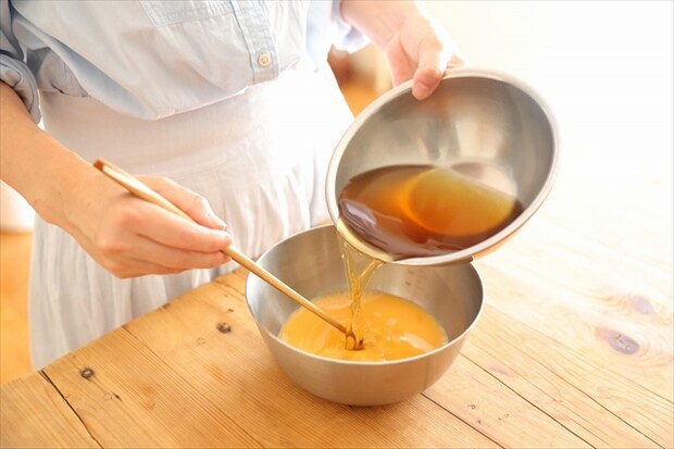 つるりとなめらかな食感を楽しむ「大きな茶碗蒸し」作り方①