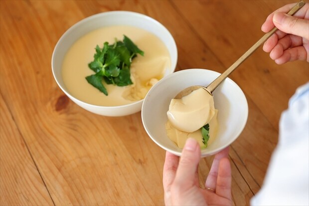 つるりとなめらかな食感を楽しむ「大きな茶碗蒸し」作り方③