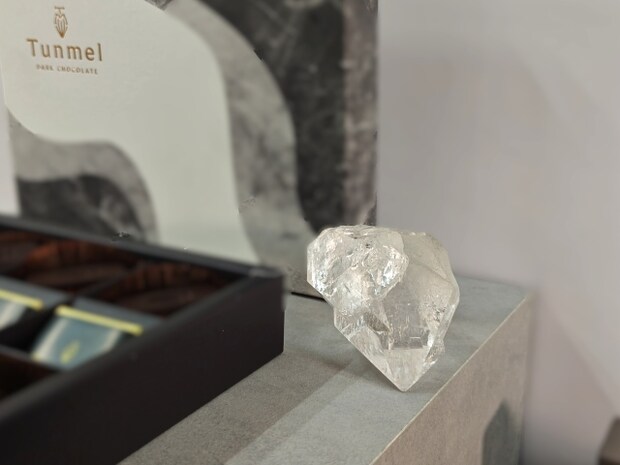 江崎グリコ「Tunmel」・カカオセレクション新作発表会でのディスプレイ