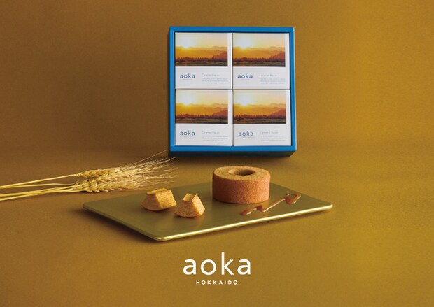 aoka「キャラメルバームクーヘン」4個入り 2,000円