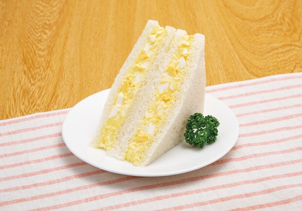 パンにはさめばたまごサンドに