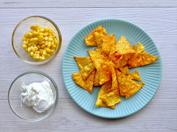 新感覚ひんやりナチョス　材料