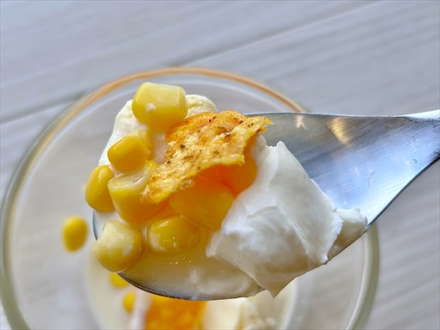 新感覚ひんやりナチョス　スプーンアップ