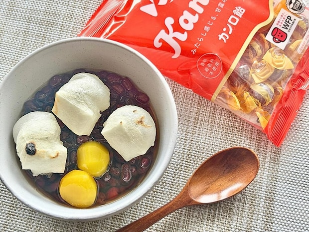 正月明けに余ったおもちどうしてる？“カンロ飴”で作る甘じょっぱぜんざいが意外とアリ