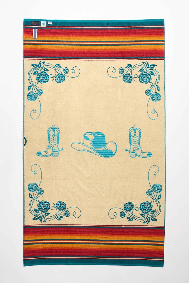 HIRAIDAI × PENDLETON Original Jacquard Oversize TOWEL　裏