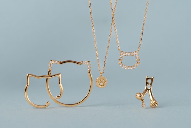 オレフィーチェの猫モチーフジュエリー