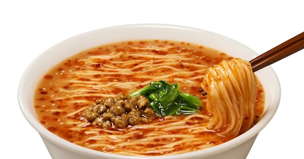 【調理例】マルちゃん正麺　カップ　ごま担々麺