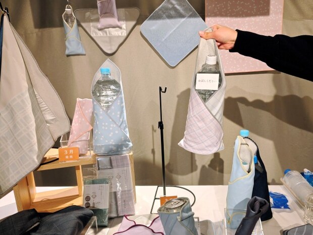 ライフソリューションブランド「KEYUCA」 2026年2月4日（水）2026年春の新作発表会」巻くだけ保冷クロス