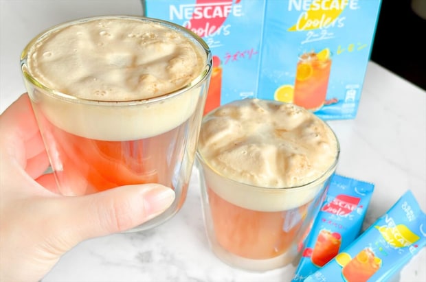 爽やかレモン＆ラズベリー♡「ネスカフェ クーラー」飲んでみたらコーヒーの常識が覆された