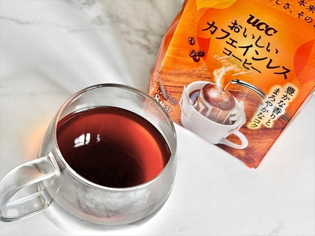 『UCC おいしいカフェインレスコーヒー』2