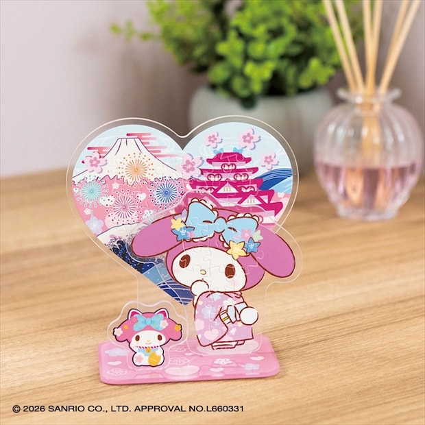 【ハローキティ・マイメロディ・ポムポムプリンも♡】新発想「アクスタパズル」が新登場