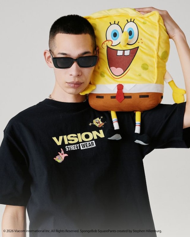 【スポンジ・ボブコラボ】Multi Tee / マルチグラフィックTシャツ　前