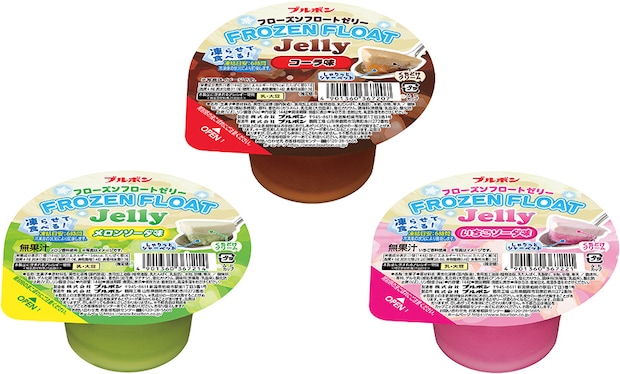 ひんやりクリーミーでシャリっと食感！「凍らせて食べる“フローズンフロートゼリー”」がおいしそう♪
