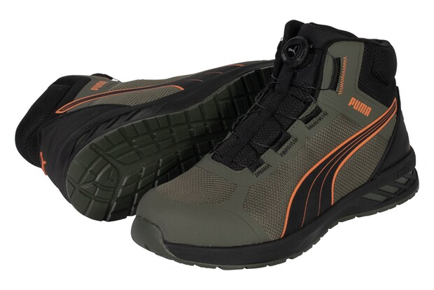 PUMA SAFETY / JAPAN ATHLETIC / SPRINT 2.1 OLIVE DISC MID