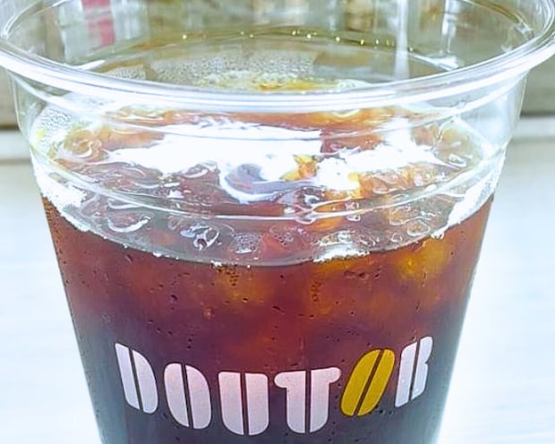 オハナブレンドにミルク<br />