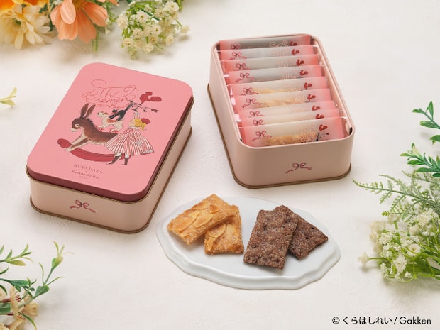 くらはしれい デザイン缶  リーフパイ